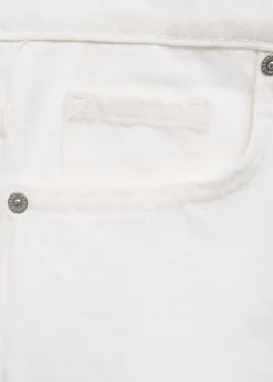 MANGO Dżinsy*Dżinsy Blanca o prostym kroju crop