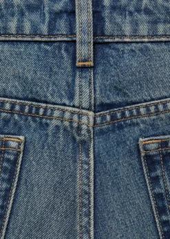 MANGO Dżinsy*Dżinsy Blanca o prostym kroju crop