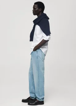 MANGO Dżinsy*Dżinsy Bob regular fit jasnoniebieskie