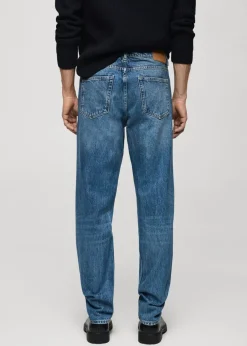 MANGO Dżinsy*Dżinsy Bob regular fit kolor średni niebieski