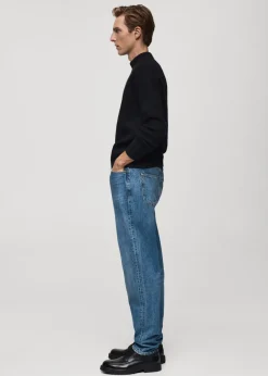 MANGO Dżinsy*Dżinsy Bob regular fit kolor średni niebieski