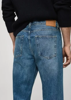 MANGO Dżinsy*Dżinsy Bob regular fit kolor średni niebieski