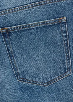 MANGO Dżinsy*Dżinsy Bob regular fit kolor średni niebieski