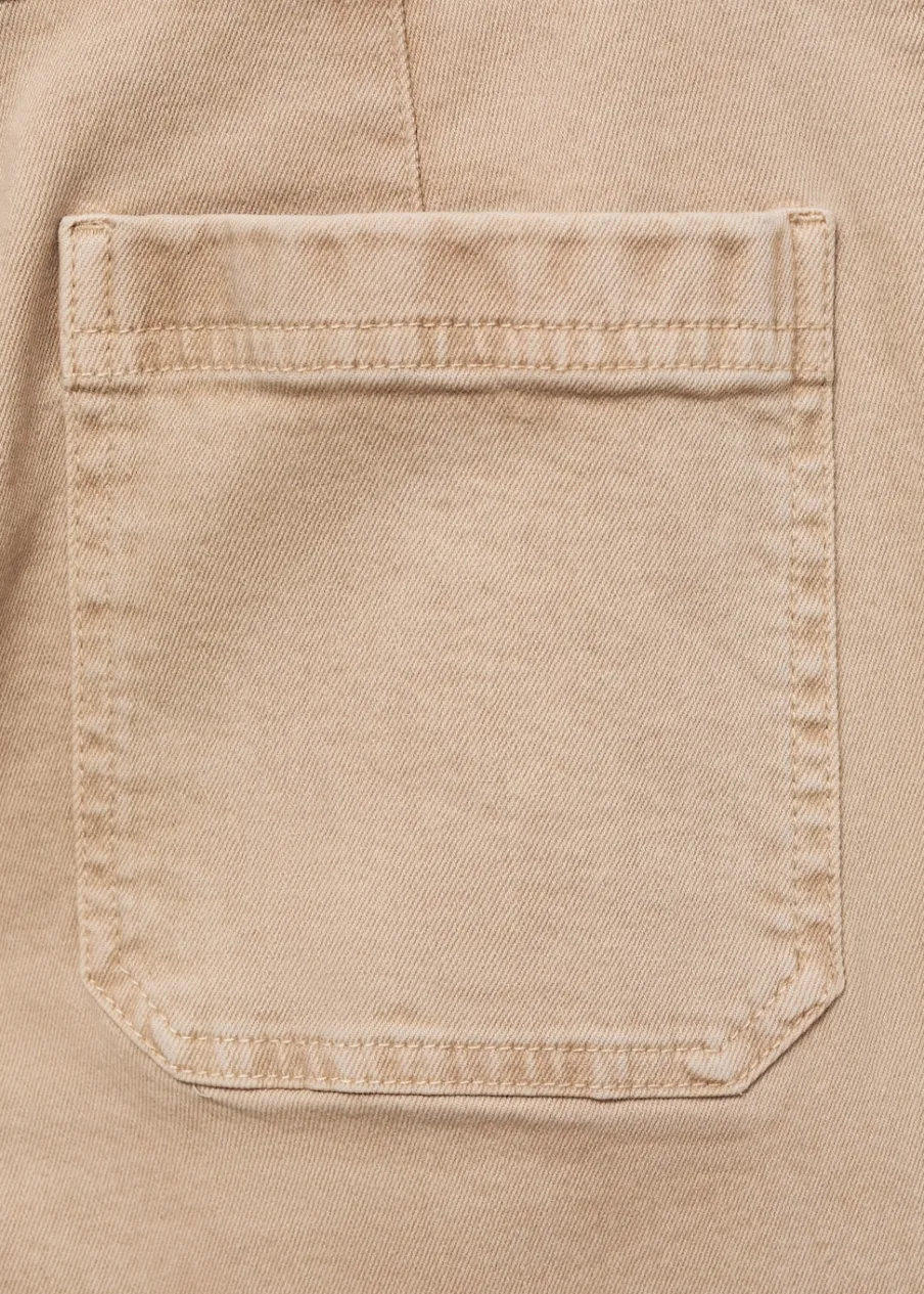 MANGO Dżinsy*Dżinsy Catherin culotte z wysokim stanem