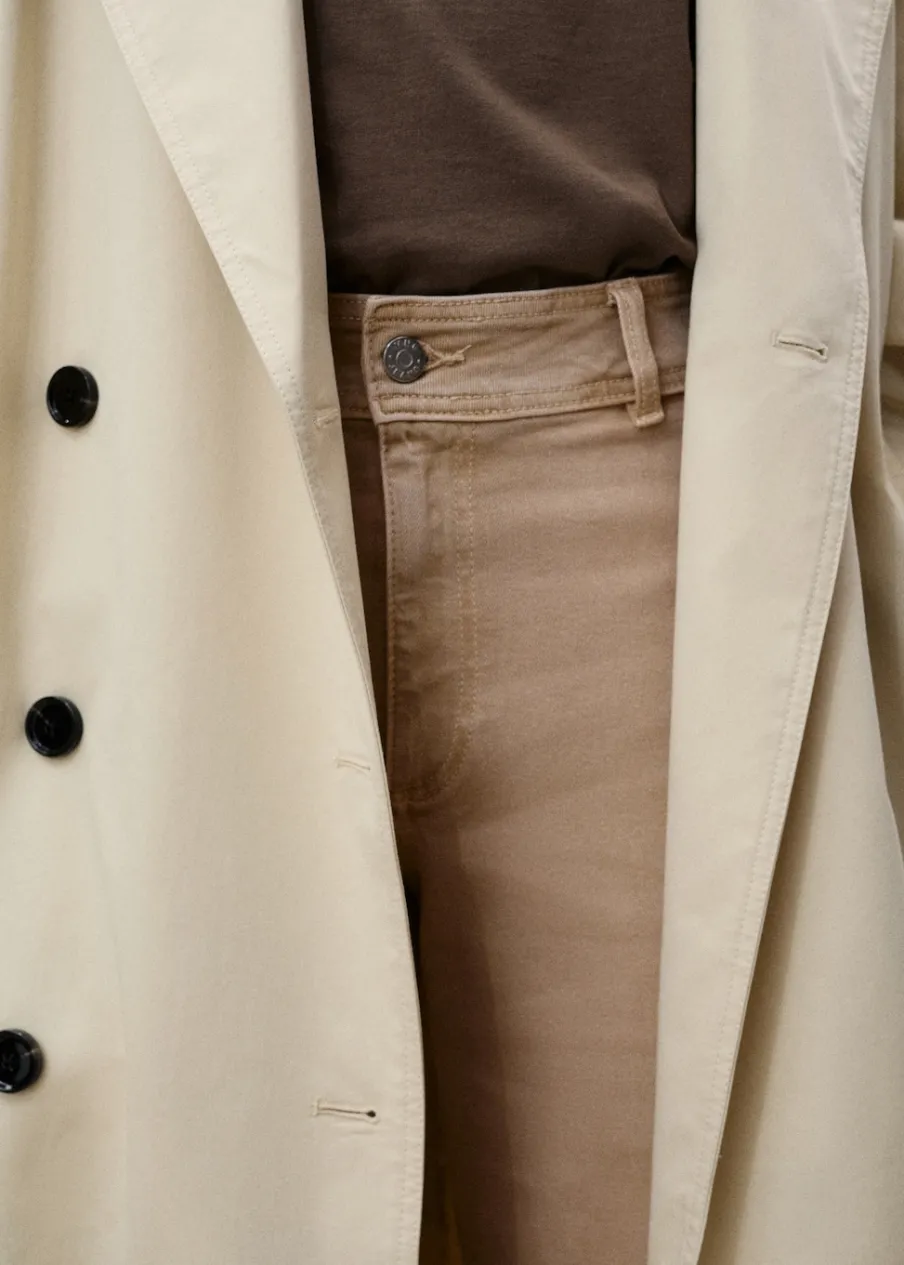 MANGO Dżinsy*Dżinsy Catherin culotte z wysokim stanem