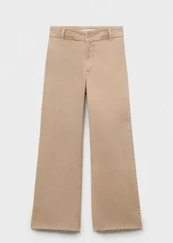 MANGO Dżinsy*Dżinsy Catherin culotte z wysokim stanem