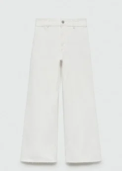 MANGO Dżinsy*Dżinsy Catherin culotte z wysokim stanem