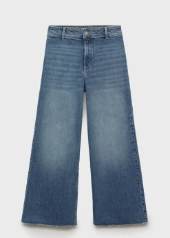 MANGO Dżinsy*Dżinsy Catherin culotte z wysokim stanem