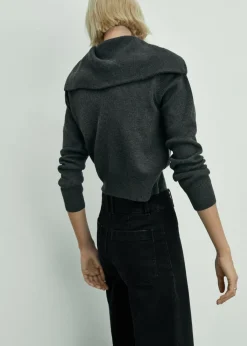 MANGO Dżinsy*Dżinsy Catherin culotte z wysokim stanem