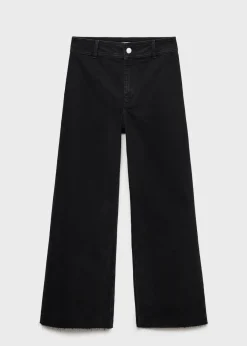 MANGO Dżinsy*Dżinsy Catherin culotte z wysokim stanem