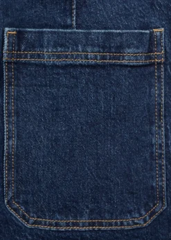 MANGO Dżinsy*Dżinsy Catherin culotte z wysokim stanem