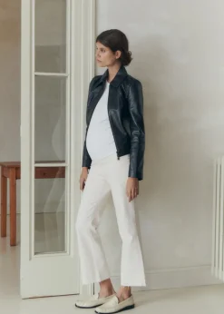 MANGO Dżinsy*Dżinsy ciążowe flare crop