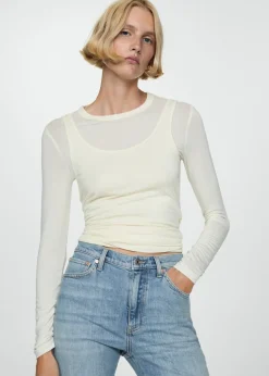 MANGO Dżinsy*Dżinsy Claudia slim crop