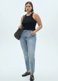 MANGO Dżinsy*Dżinsy Claudia slim crop