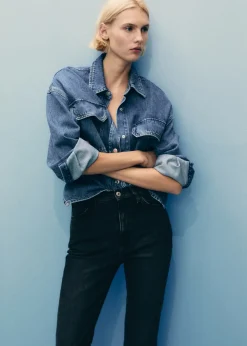 MANGO Dżinsy*Dżinsy Claudia slim crop