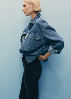 MANGO Dżinsy*Dżinsy Claudia slim crop