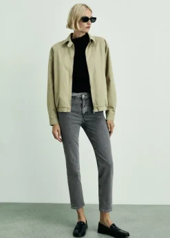 MANGO Dżinsy*Dżinsy Claudia slim crop