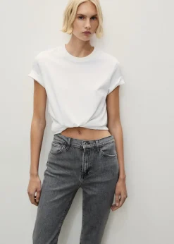 MANGO Dżinsy*Dżinsy Claudia slim crop