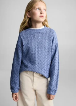 Dzieci MANGO Dżinsy*Dżinsy culotte