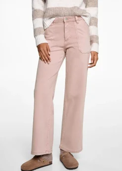 MANGO Dżinsy*Dżinsy culotte z kieszeniami