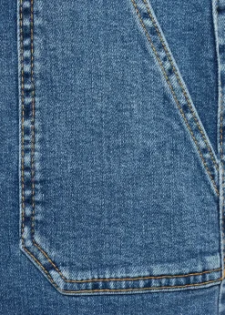 MANGO Dżinsy*Dżinsy culotte z kieszeniami