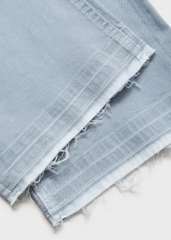 MANGO Spodnie*Dżinsy culotte z kieszeniami