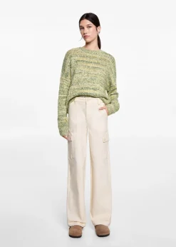 MANGO Dżinsy*Dżinsy culotte z kieszeniami