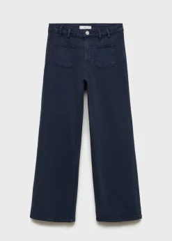 MANGO Dżinsy*Dżinsy culotte z kieszeniami