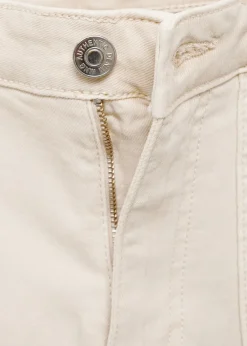 MANGO Spodnie*Dżinsy culotte z kieszeniami