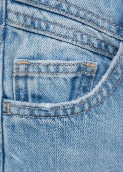 MANGO Dżinsy*Dżinsy culotte z ozdobnym szwem