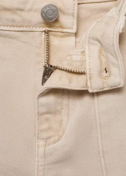 Dzieci MANGO Dżinsy*Dżinsy culotte z postrzępionymi nogawkami