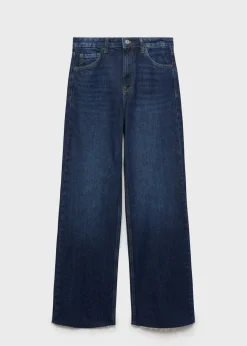 MANGO Dżinsy*Dżinsy Danila wideleg z wysokim stanem