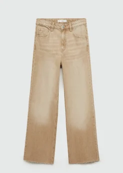 MANGO Dżinsy*Dżinsy Danila wideleg z wysokim stanem