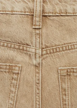 MANGO Dżinsy*Dżinsy Danila wideleg z wysokim stanem