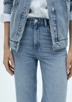 MANGO Dżinsy*Dżinsy Danila wideleg z wysokim stanem