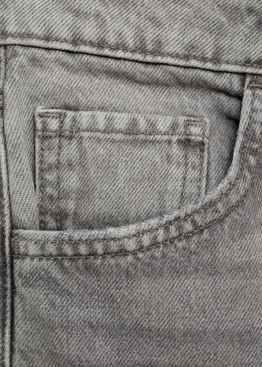 MANGO Dżinsy*Dżinsy Danila wideleg z wysokim stanem