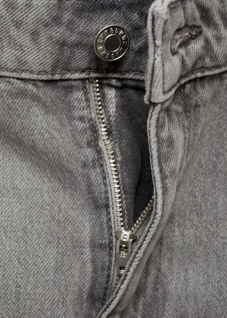 MANGO Dżinsy*Dżinsy Danila wideleg z wysokim stanem