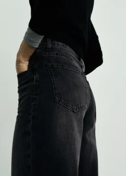 MANGO Dżinsy*Dżinsy Danila wideleg z wysokim stanem