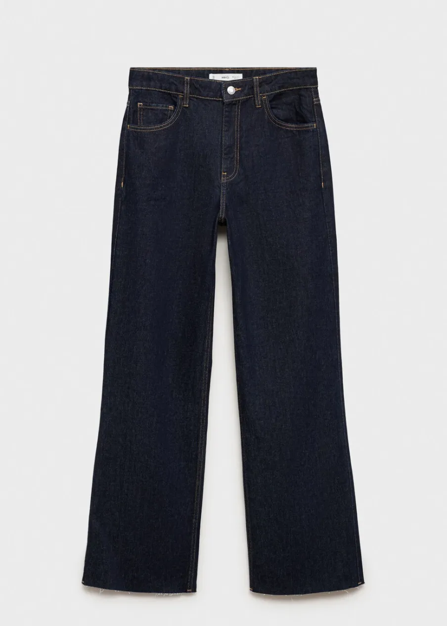 MANGO Dżinsy*Dżinsy Danila z szerokimi nogawkami rinse wash