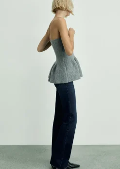 MANGO Dżinsy*Dżinsy Fiona flare ze średnim stanem