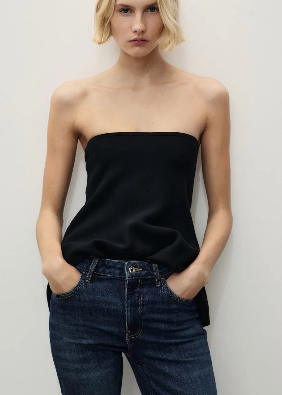 MANGO Dżinsy*Dżinsy Fiona flare ze średnim stanem