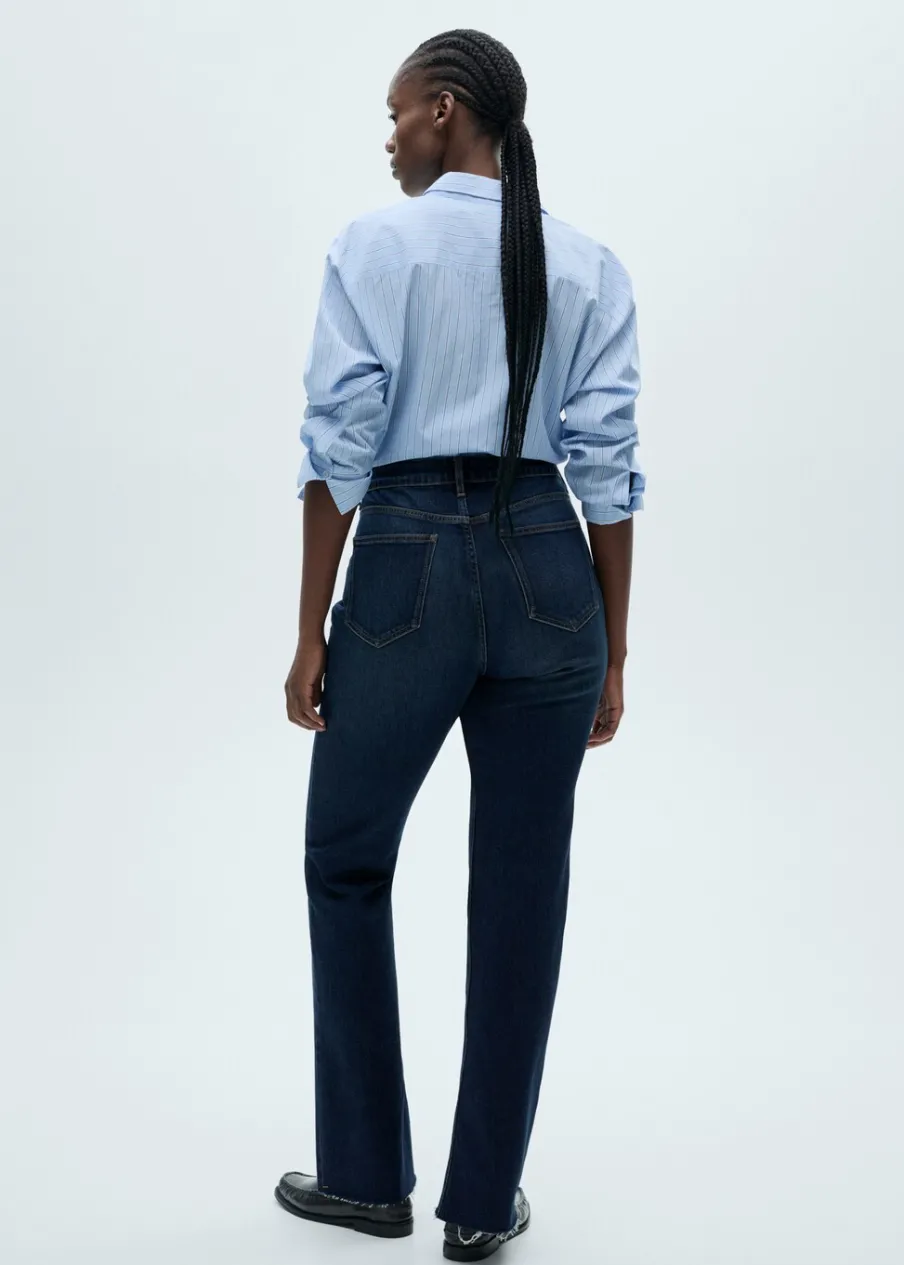 MANGO Dżinsy*Dżinsy Fiona flare ze średnim stanem