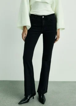 MANGO Dżinsy*Dżinsy Fiona flare ze średnim stanem