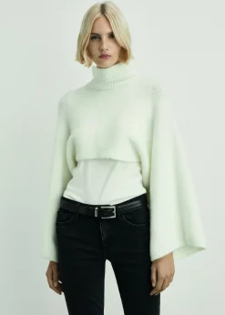 MANGO Dżinsy*Dżinsy Fiona flare ze średnim stanem