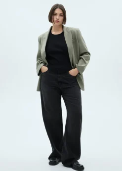 MANGO Dżinsy*Dżinsy Fiona flare ze średnim stanem