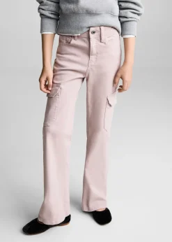 Dzieci MANGO Dżinsy*Dżinsy flare cargo