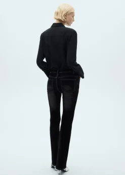 MANGO Dżinsy*Dżinsy flare z niskim stanem