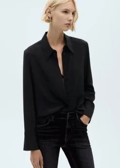 MANGO Dżinsy*Dżinsy flare z niskim stanem