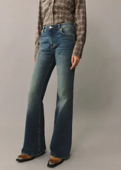 MANGO Dżinsy*Dżinsy flare z wysokim stanem