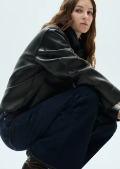 MANGO Dżinsy*Dżinsy flare ze średnim stanem rinse wash